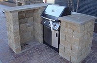 How to Build an Outdoor Kitchen Option 1: For a Standard Gas Grill