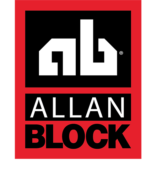 Allan Block logo and website allanblock.com