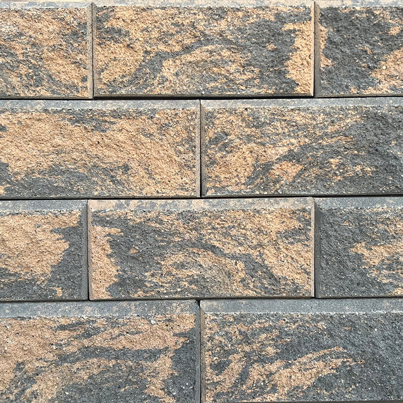 AB Collection retaining wall color Rocky Mt Blend from Oregon Block