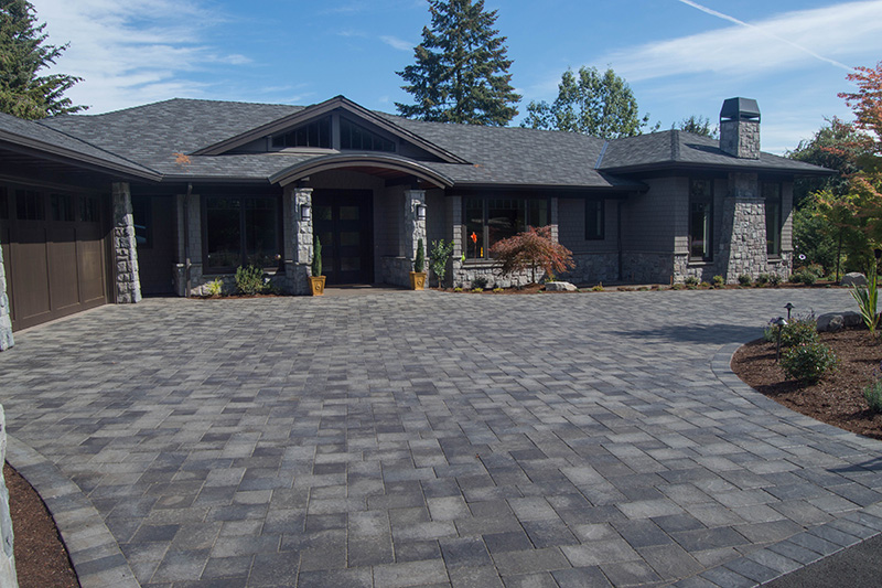 Oregon Block driveway