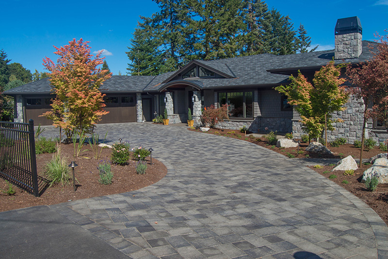 Oregon Block driveway