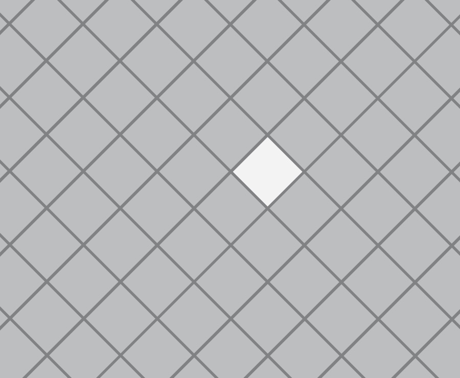 Diamond paver pattern