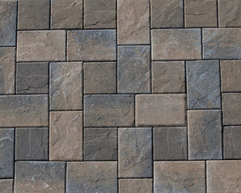 Fieldstone paver Cascade Blend color