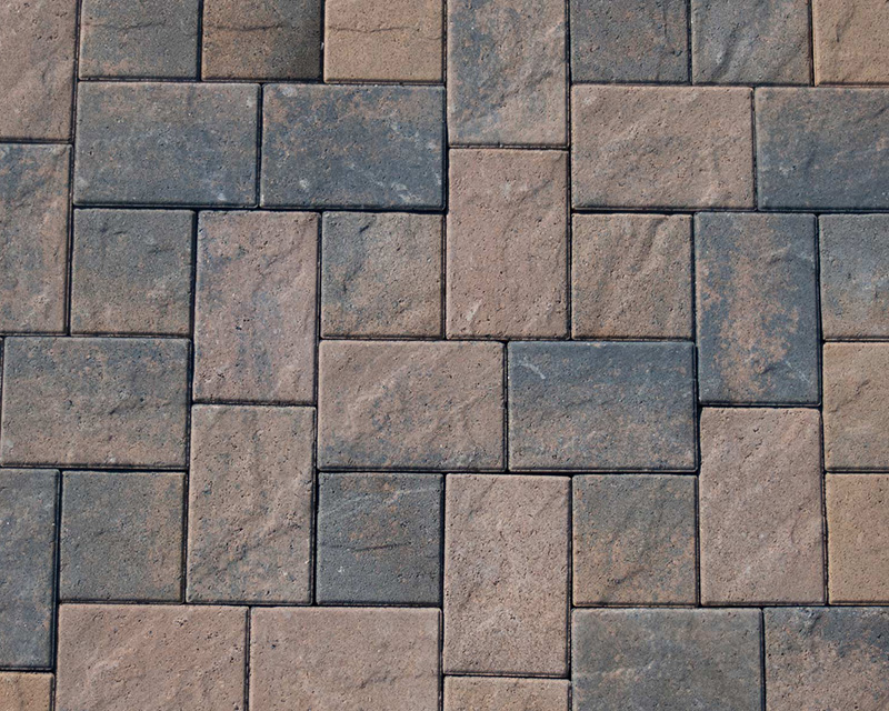 Fieldstone paver Rocky Mountain Blend color